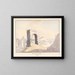 the Arc du pont de Martorel, Catalonia - Charles Hamilton Smith — framed artwork on a wall