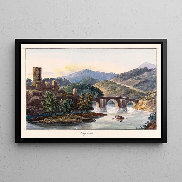 Pont - Charles Hamilton Smith — framed artwork on a wall