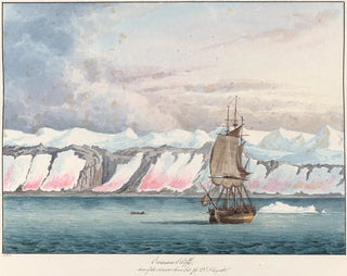 Cliffs cramoisies - Charles Hamilton Smith — artwork view