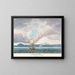 Glacier Bay of Mount Saint Elias - Charles Hamilton Smith — framed artwork on a wall