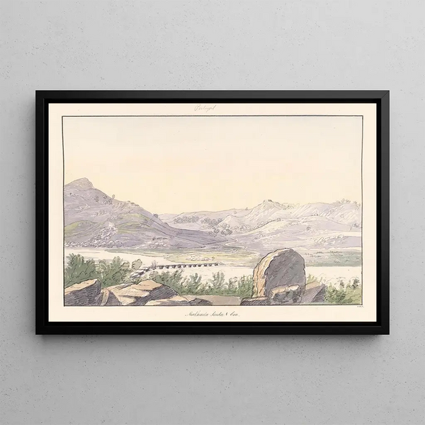 Mathada Lorda Coa - Charles Hamilton Smith — framed artwork on a wall