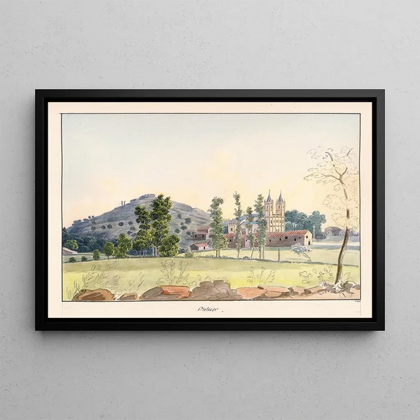 Outeiro - Charles Hamilton Smith — framed artwork on a wall