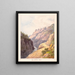 Valley in Sierra Morena - Charles Hamilton Smith — framed artwork on a wall
