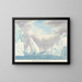 Passage à travers la glace - Charles Hamilton Smith — framed artwork on a wall