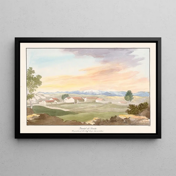 Quintel do Brula - Charles Hamilton Smith — framed artwork on a wall