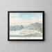Salmon Cove Observatory, Inlet, New Cornwall - Charles Hamilton Smith — framed artwork on a wall