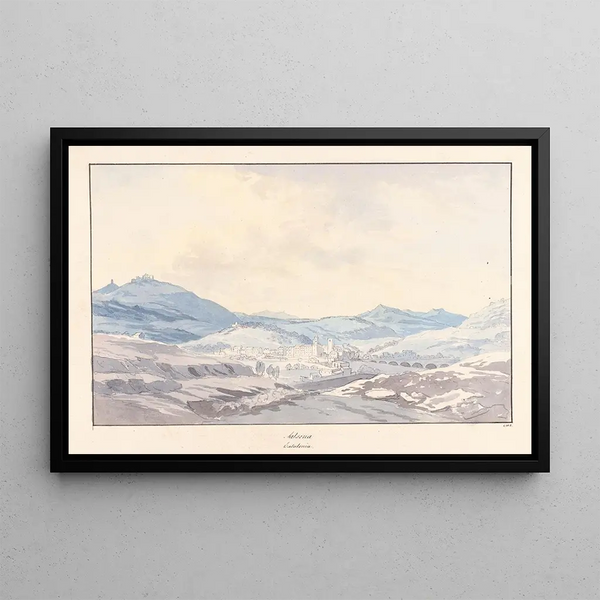Salsona Catalogne - Charles Hamilton Smith — framed artwork on a wall