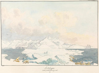 the Main Summits of the Spitzberg Oriented West - Charles Hamilton Smith — artwork view