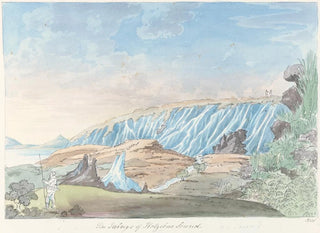 Les icebergs du son de Kotzebue - Charles Hamilton Smith — artwork view