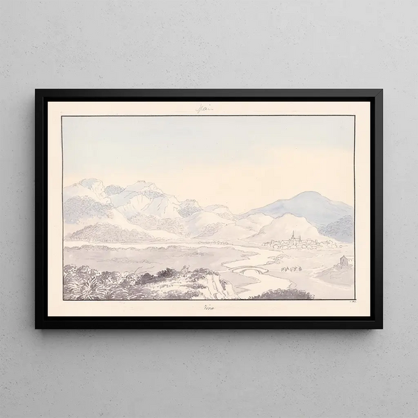 Vera - Charles Hamilton Smith — framed artwork on a wall