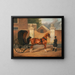 Carrosses de gentlemen: un cabriolet - Charles Hancock — framed artwork on a wall