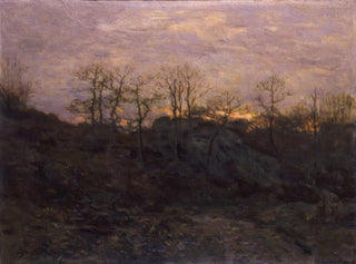 Lisière de la forêt au crépuscule - Charles Harold Davis — artwork view