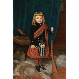 Reproduction of the painting Portrait of a Young Boy - Charles Henri Hilaire Michel