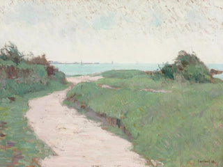 On the Brittany coast - Charles Henry Fromuth — artwork view