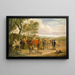 Day of Gathering - Charles Henry Granger — framed artwork on a wall
