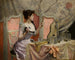 Young woman at her toilette - Charles Henry Tenr — artwork view