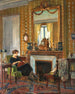 Woman in an Elegant Interior - Charles Henry Tenré — artwork view