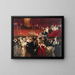 Masked Ball Painting - Charles Hermans — framed artwork on a wall