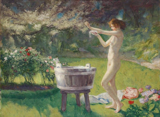 Bath in the Garden - Charles Hermans — artwork view