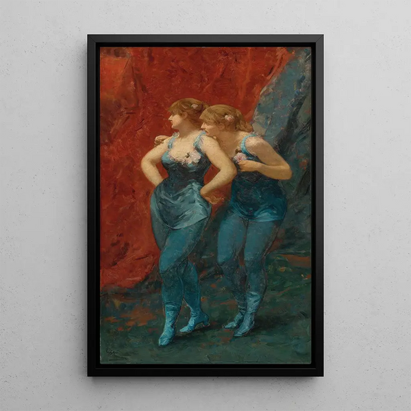 Reproduction of the painting Two dancers - Charles Hermans