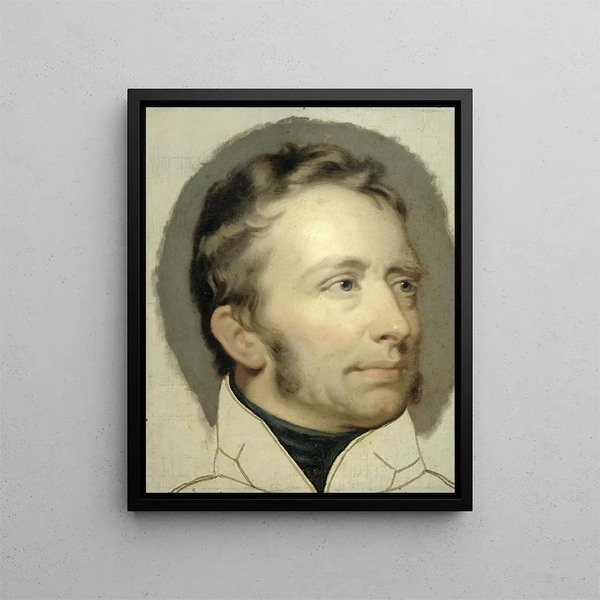 Guillaume I 1772-1843 King of the Netherlands - Charles Howard Hodges — framed artwork on a wall