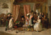 Children playing the scene from the play Hamlet Act II Scene ii - Charles Hunt — artwork view