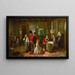 La Cour martiale - Charles Hunt Jr — framed artwork on a wall