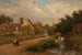 Village Scene - Charles James Lewis — artwork view