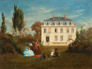 In the Garden - Charles Jean Mercier — artwork view