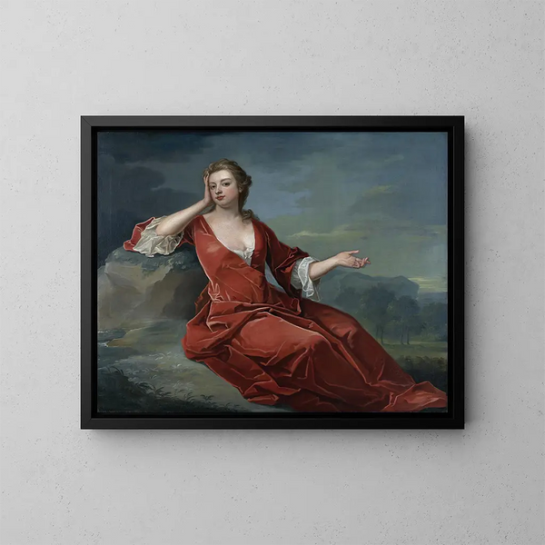 Duchess of Marlborough Sarah - Charles Jervas — framed artwork on a wall