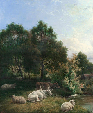 A shaded corner - Charles Jones — artwork view