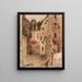 the Dependencies of the Hôtel d'Albret, impasse des Bœufs - Charles Jouas — framed artwork on a wall