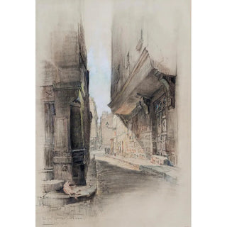 La Rue Grenier-sur-l'Eau - Charles Jouas — artwork view