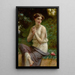 A Classic Beauty - Charles La Fontaine — framed artwork on a wall