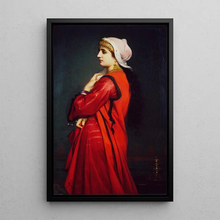 Reproduction of the painting A Woman of Armenian Origin - Charles Landelle