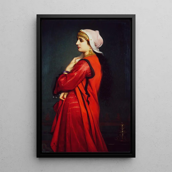 Reproduction of the painting A Woman of Armenian Origin - Charles Landelle
