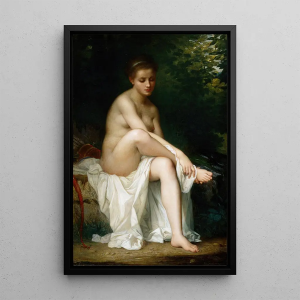 Reproduction of the painting Isménie nymph of Diana - Charles Landelle