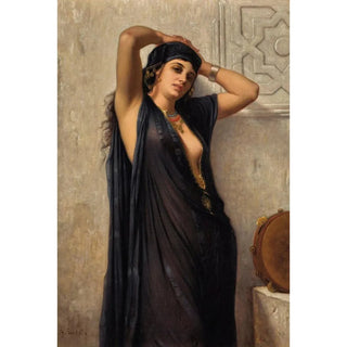L'orientale - Charles Landelle — artwork view