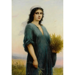 La glaneuse - Charles Landelle — artwork view
