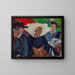 Going to the market in Brittany - Charles Laval — framed artwork on a wall