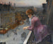 Above Boulevard de Sébastopol, Paris - Charles Leroy Saint Aubert — artwork view