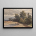 La Hulpe - Charles Ligny — framed artwork on a wall