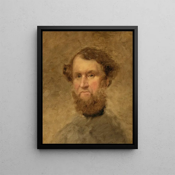 Cyrus Hall McCormick - Charles Loring Elliott — framed artwork on a wall