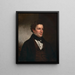 James C. McGuire - Charles Loring Elliott Painting — framed artwork on a wall