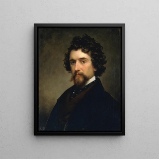 Mathew B. Brady - Charles Loring Elliott — framed artwork on a wall