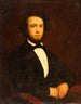 Portrait painting of Dr James R. Chilton - Charles Loring Elliott — artwork view