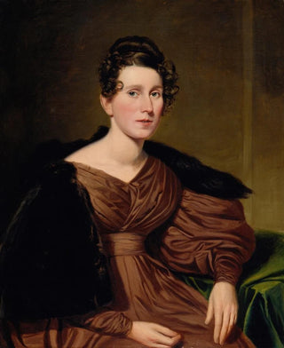 Portrait of a Lady - Charles Loring Elliott — artwork view
