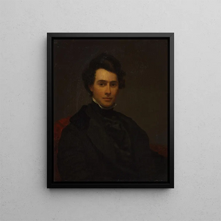 Tompkins Matteson - Charles Loring Elliott — framed artwork on a wall