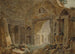 Architectural Fantasy Painting with Roman Ruins - Charles Louis Clérisseau — artwork view