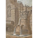 Fontaine dans une cour - Charles Louis Clérisseau — artwork view